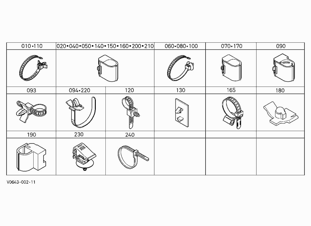 HARNESS CLAMP