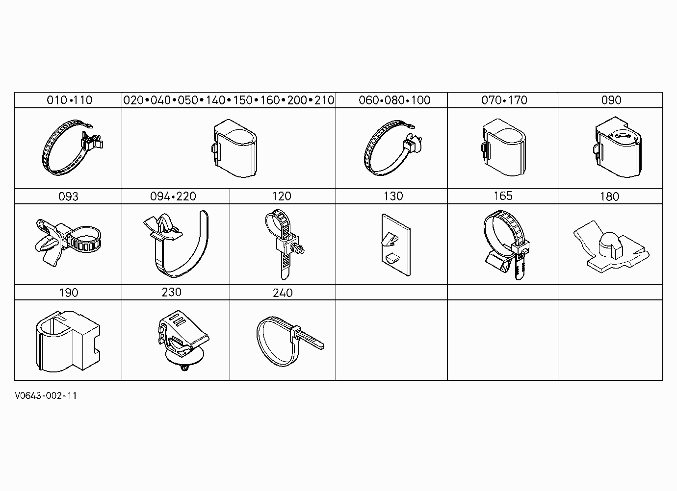 HARNESS CLAMP