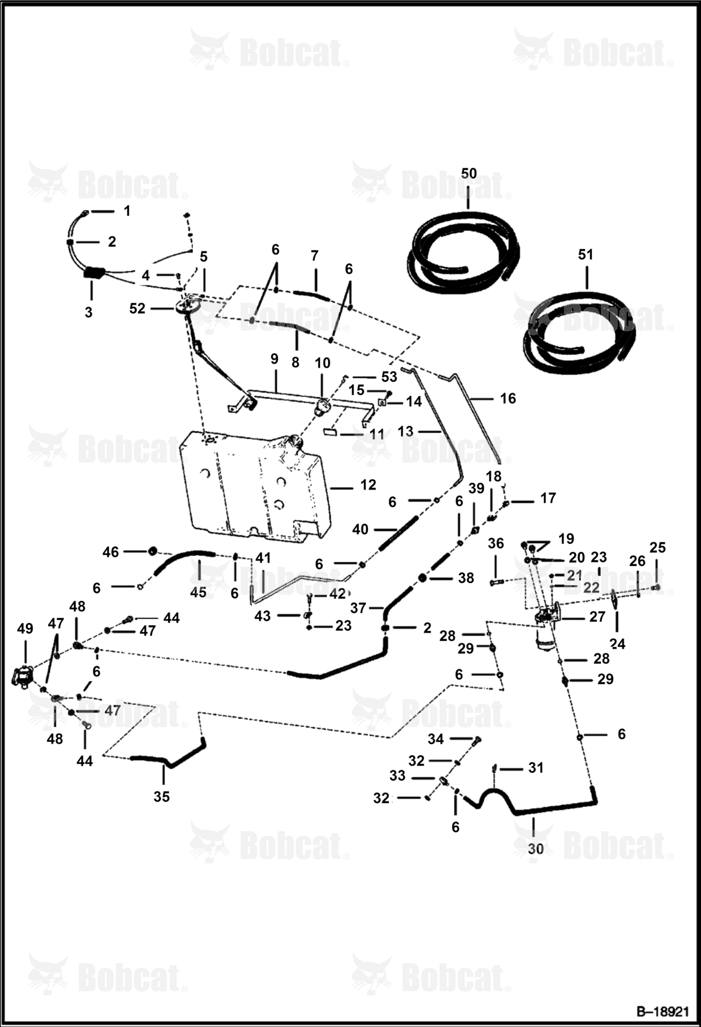 Fuel System  501711001 - 501711632