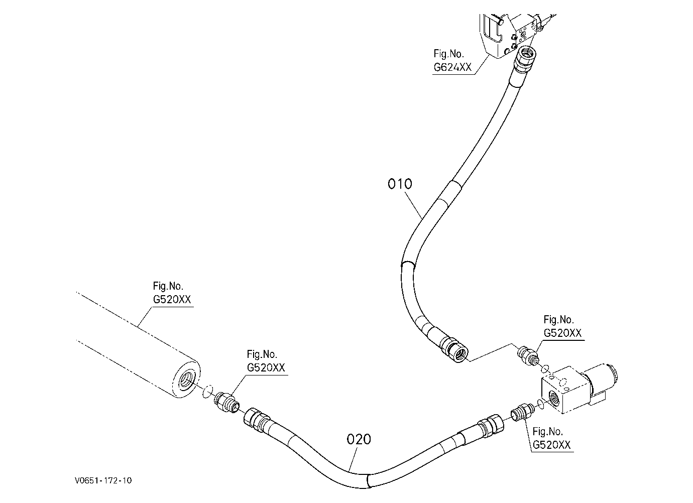 Oil Piping (Ride Control) [Shockless Ride]