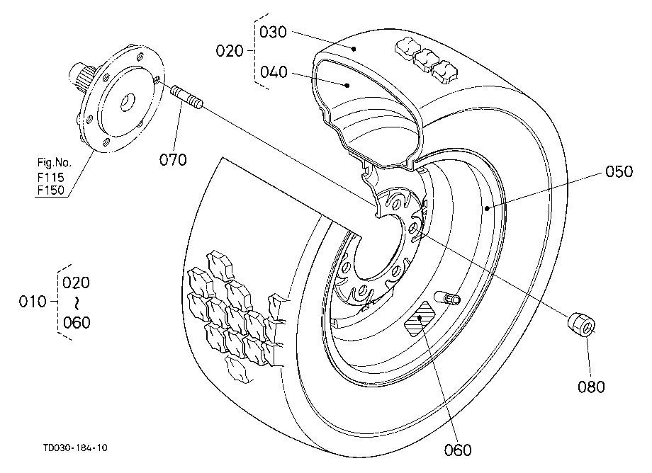 Front Wheel (27*10.50-15)