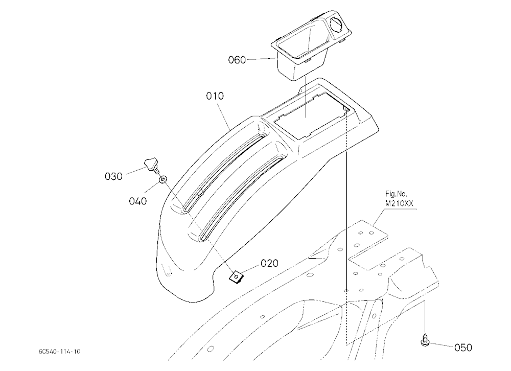 Lever Guide Rh