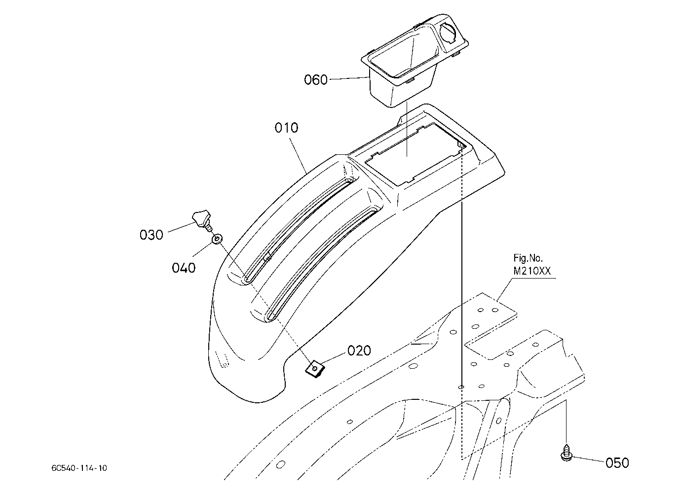 Lever Guide Rh
