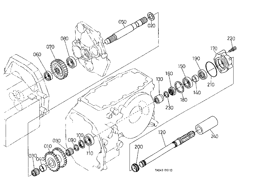 Pto Shaft [Except Hst Type] [W/O Mid Pto]