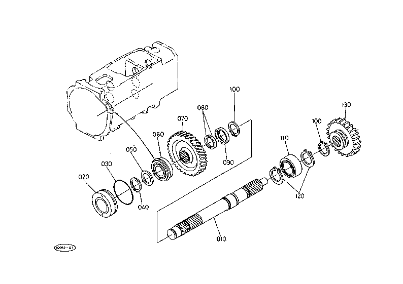 Pto Counter Shaft 1 (Dc)