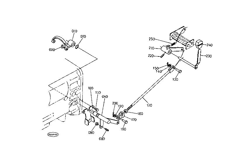 Front Wheel Drive Lever