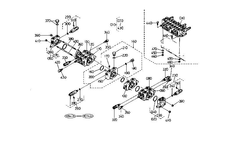 Control Valve (2) and Component Parts [Kh-91(H)]