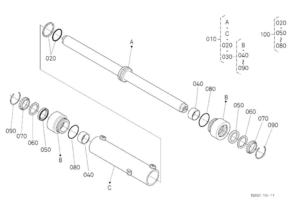 Steering Cylinder[Component Parts]