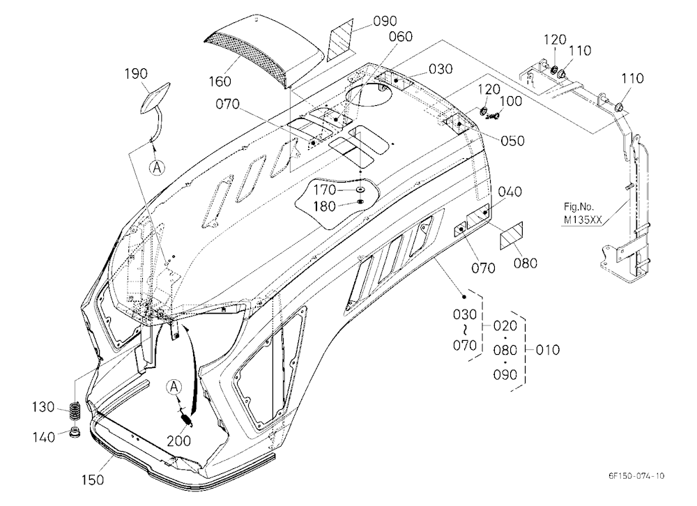 Hood (Bonnet) Upper