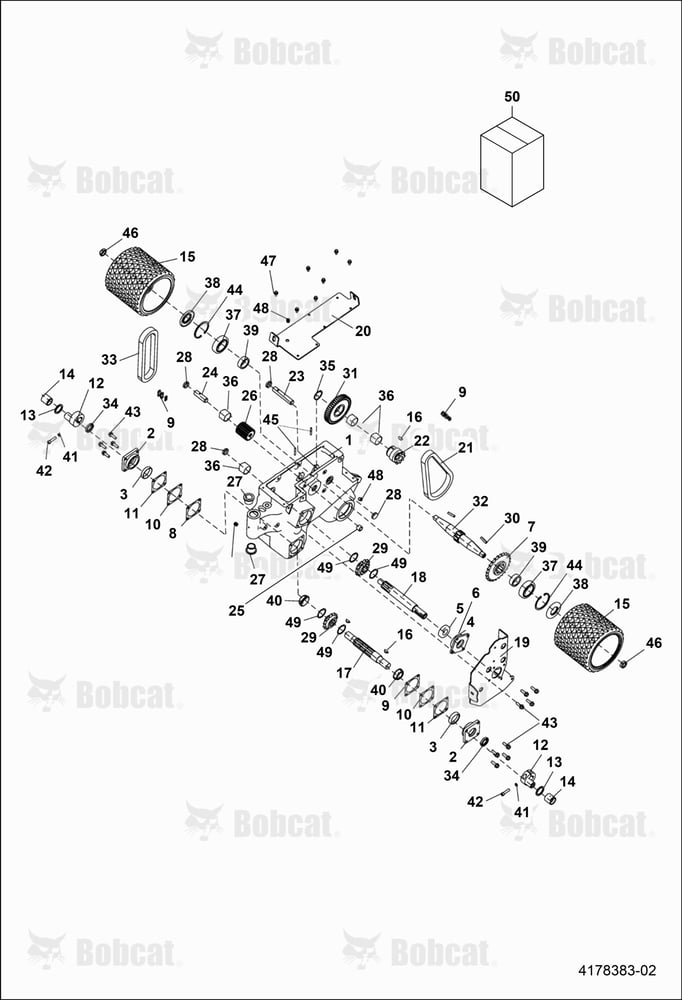 Gear Case B6F111001 - B6F111999