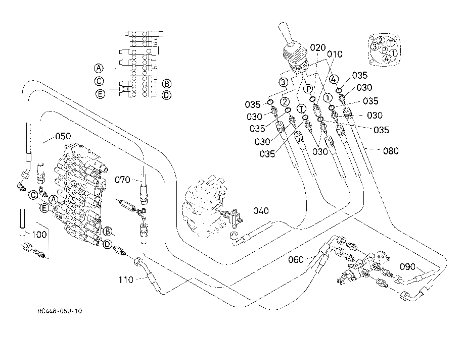 Oil Piping (Control Rh)