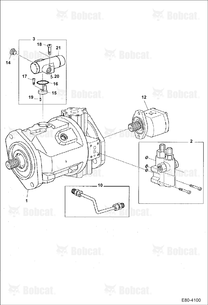 Hydraulic Pump (Gear Pump & Pilot Valve)