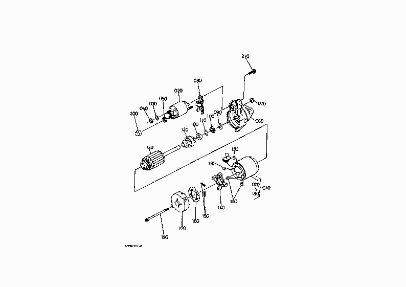 STARTER (COMPONENT PARTS)