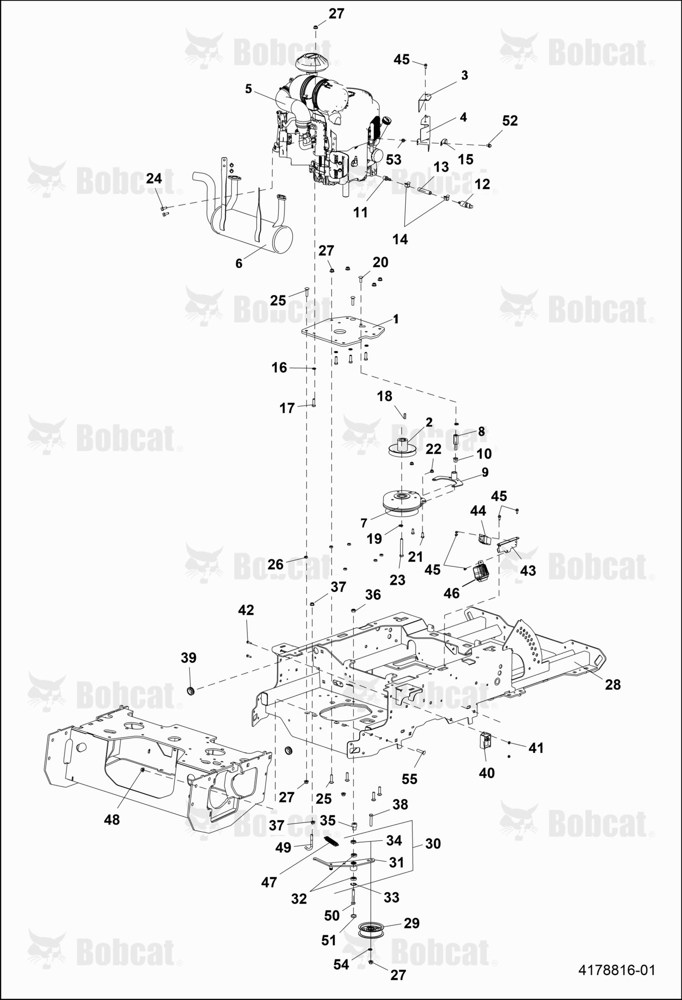 Engine Deck Assembly