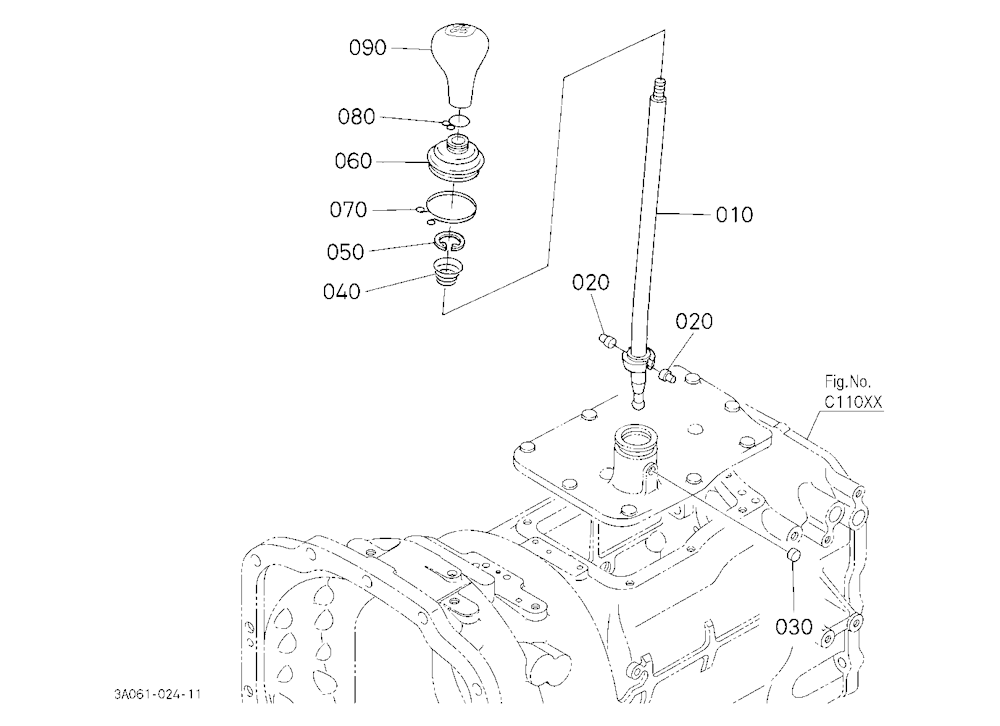 Main Gear Shift Lever [Rops Type]