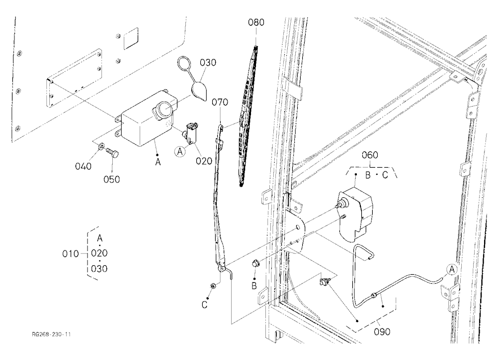 Cabin (Wiper Motor) [Cabin Type]