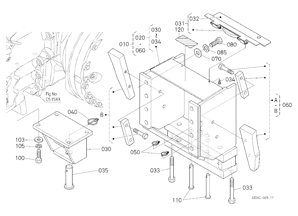 Drawbar Bracket