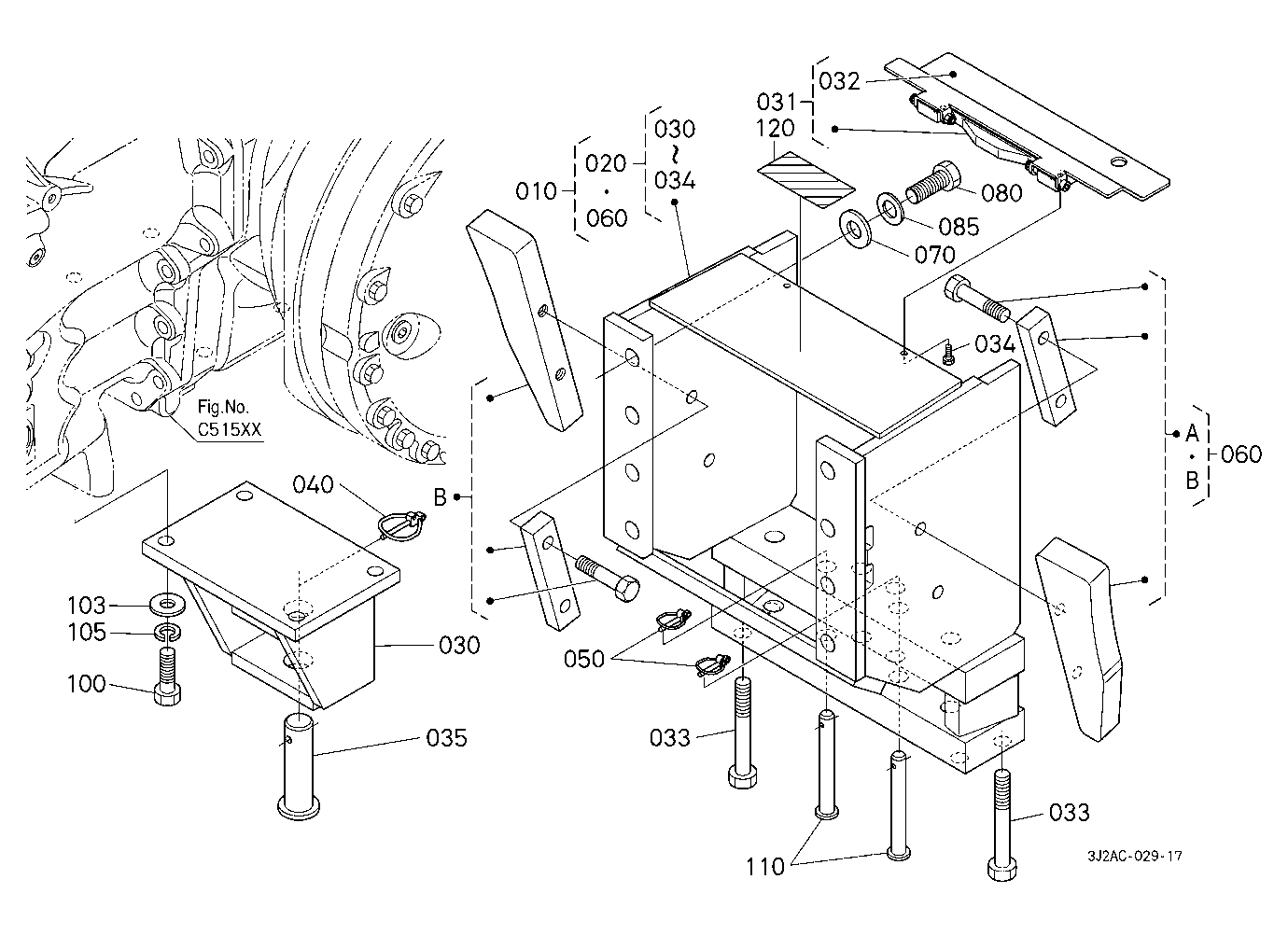 Drawbar Bracket