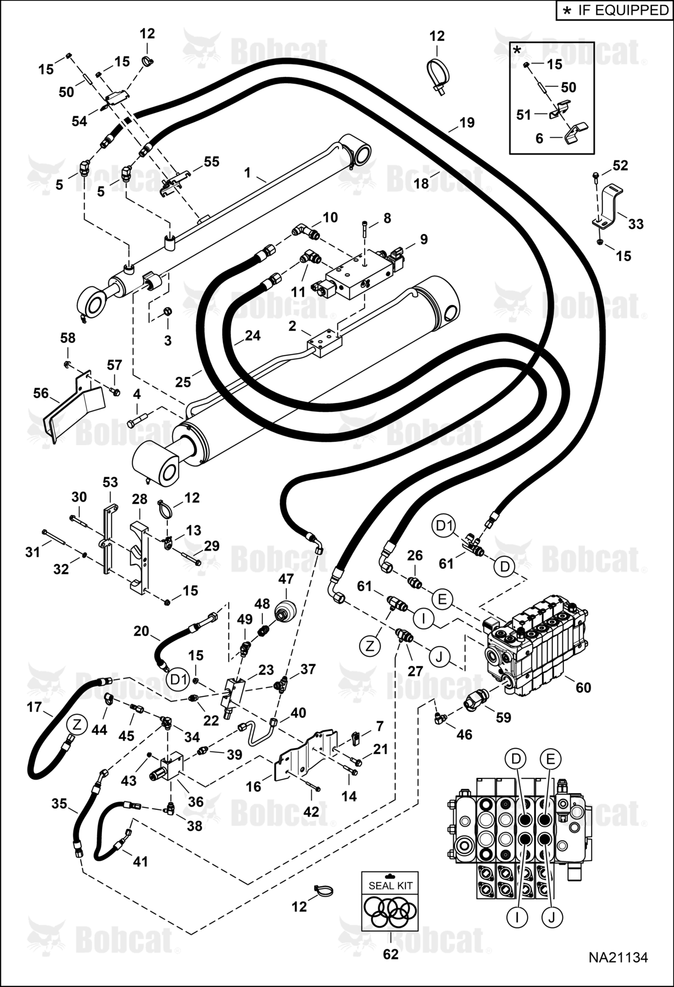 Hydraulic Circuitry (Lift & Self-Leveling)