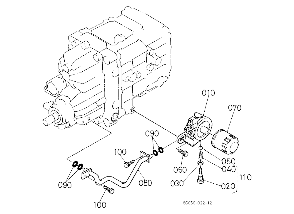 Hydraulic Oil Line (Hst)