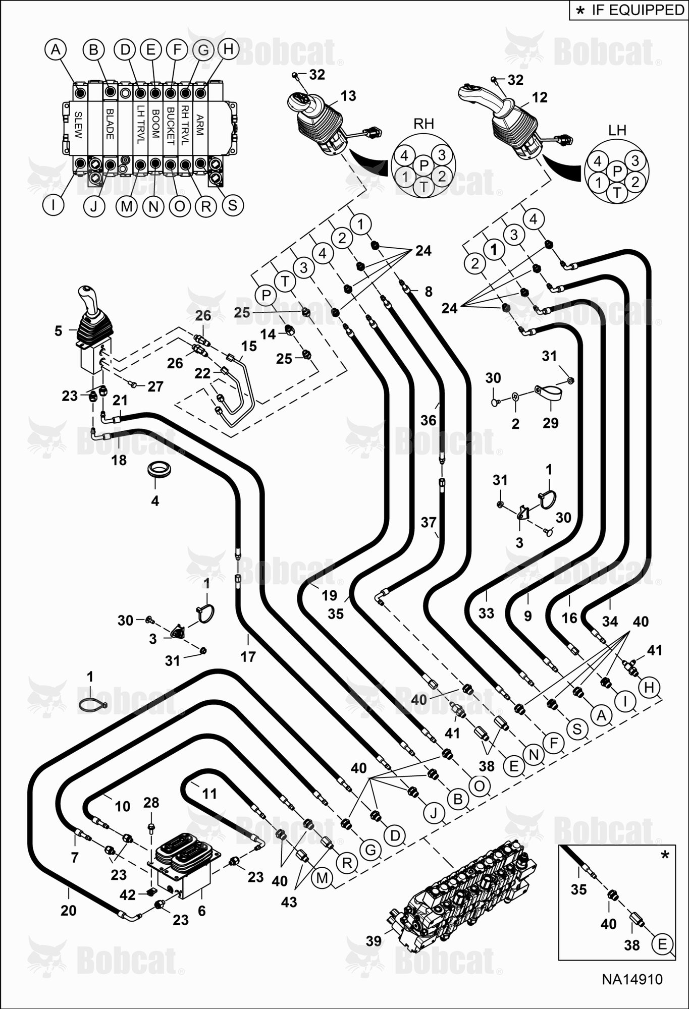 Hydraulic Circuitry (Pilot W/O JPS)