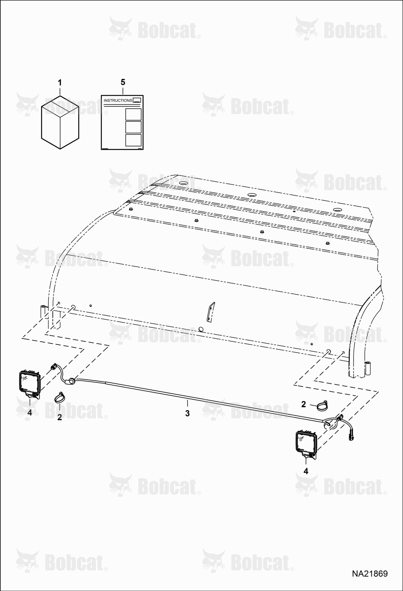 Rear Worklight Kit