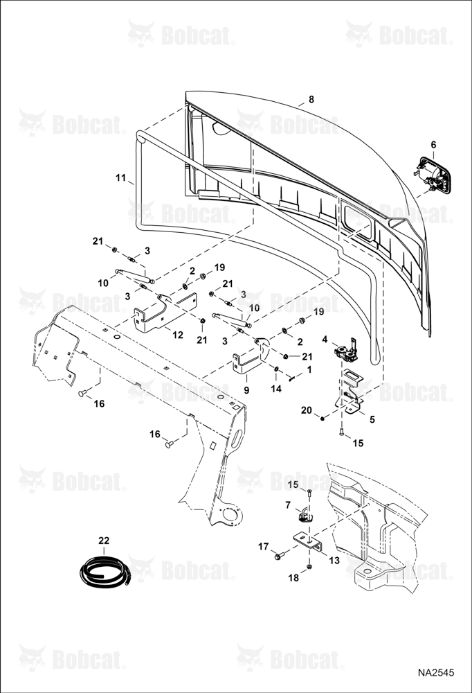 Rear Door  B3NR11001-B3NR13069