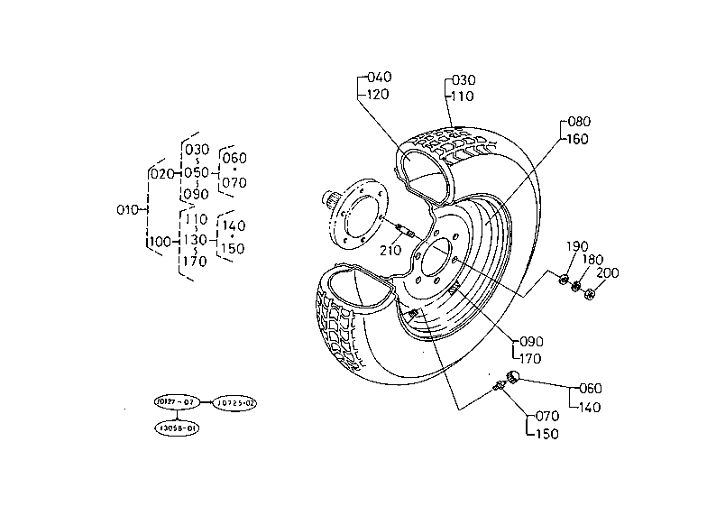 Front Wheel (212/80-D15)