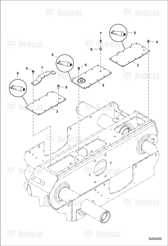 Transmission Covers (2-Speed Motor)