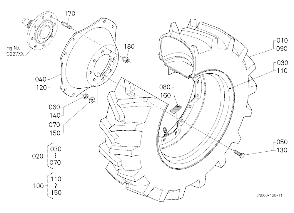 Front Wheel (13.6-24)