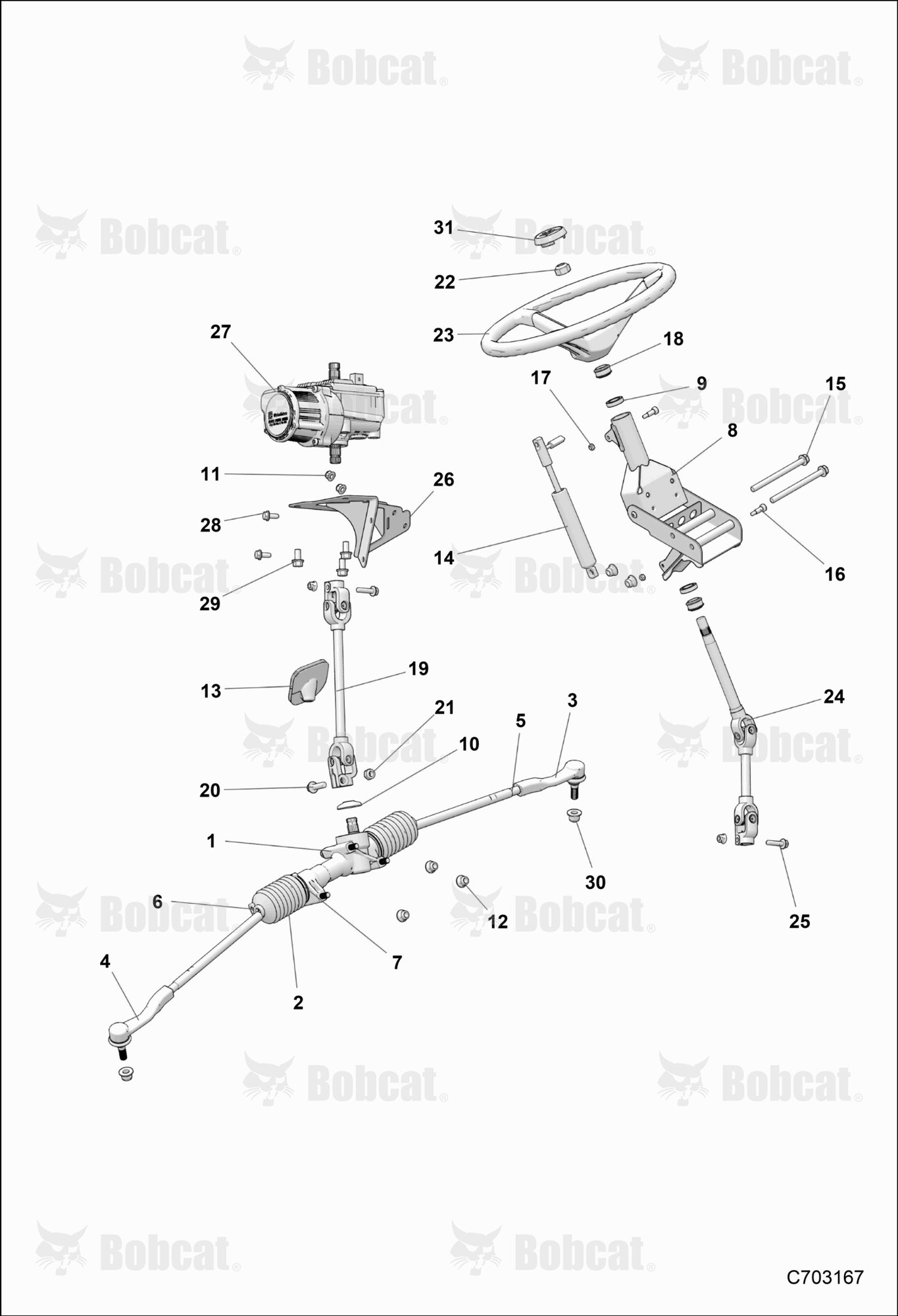 STEERING, Steering Asm