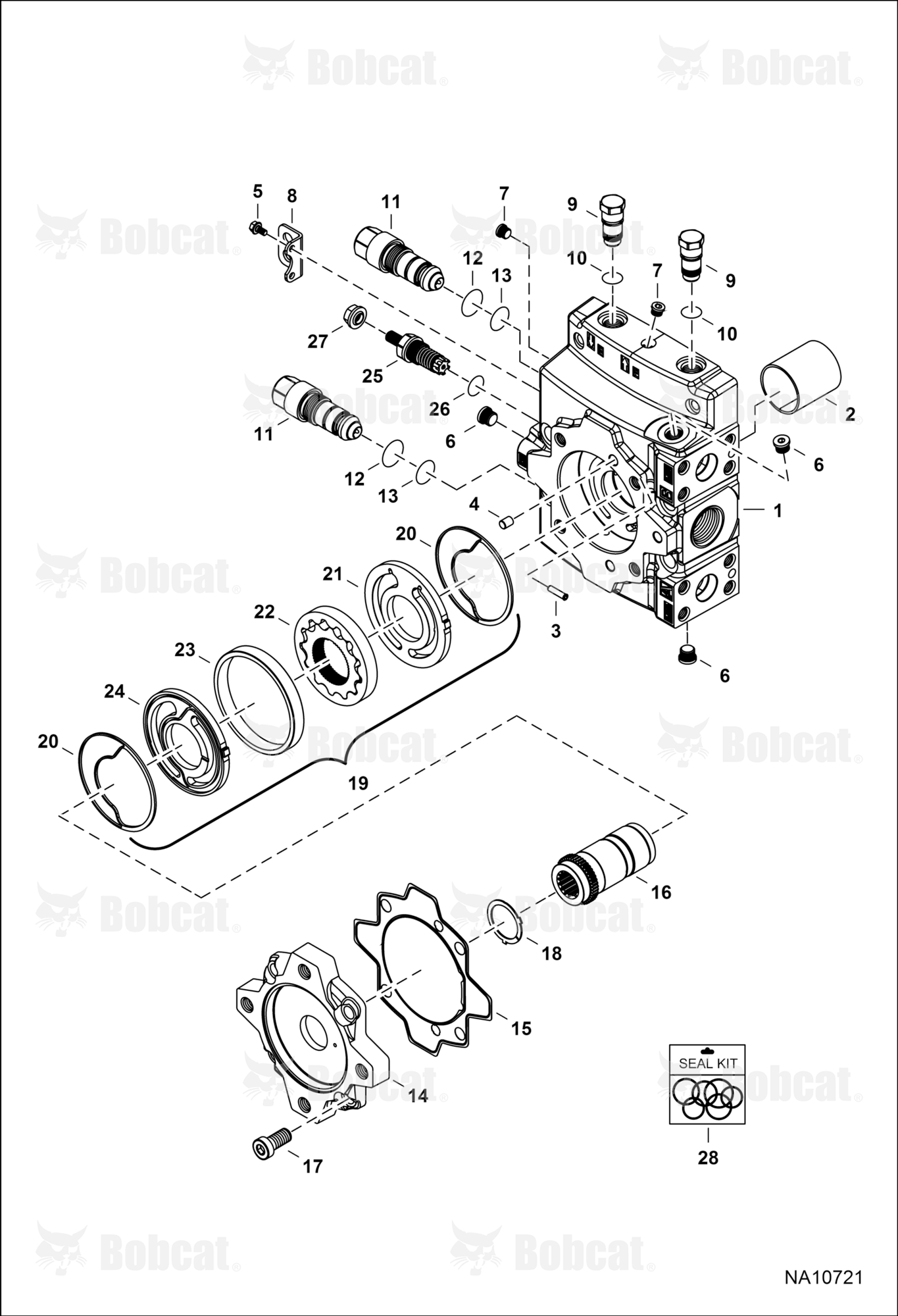 Hydrostatic Pump (Charge Pump Assembly)