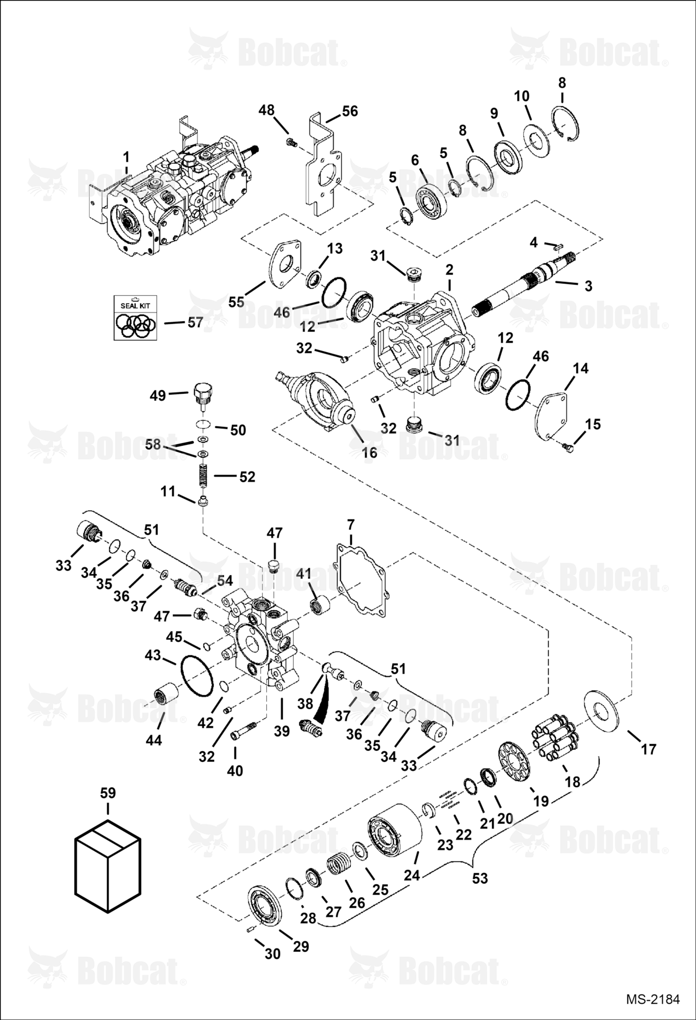 Hydrostatic Pump (Manual Controls & ACS)