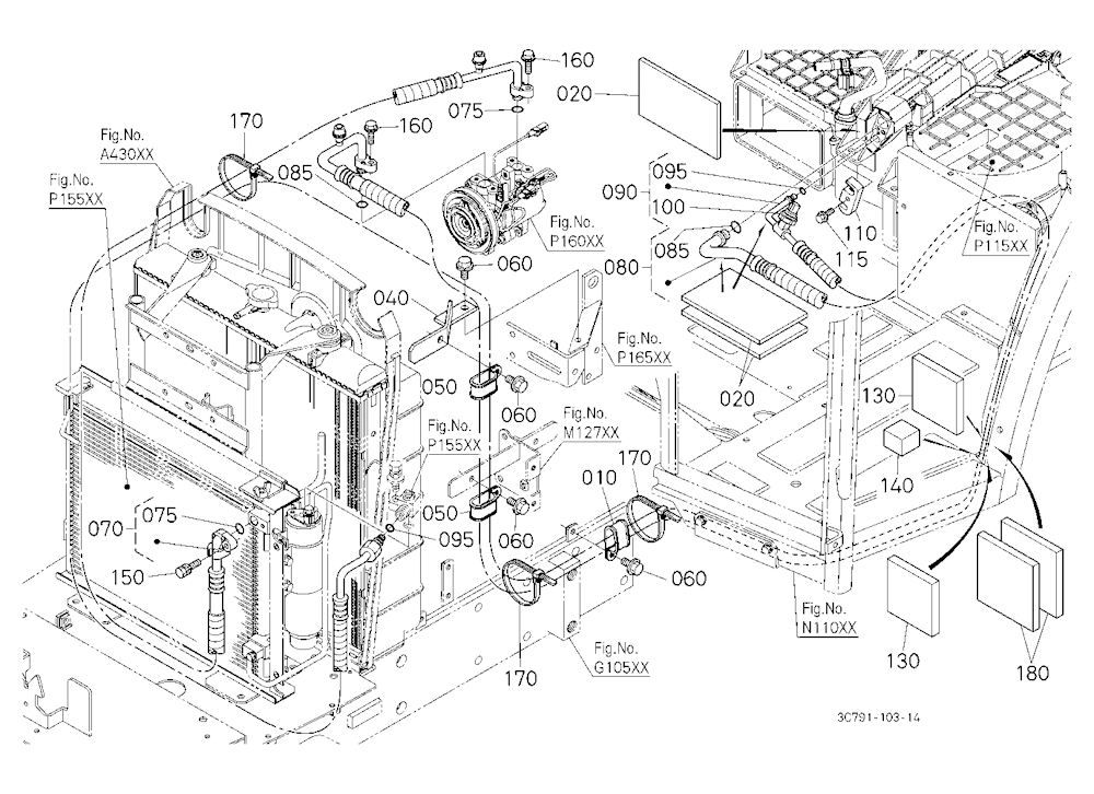 Air Conditioner Hose / Condenser Hose [Old]