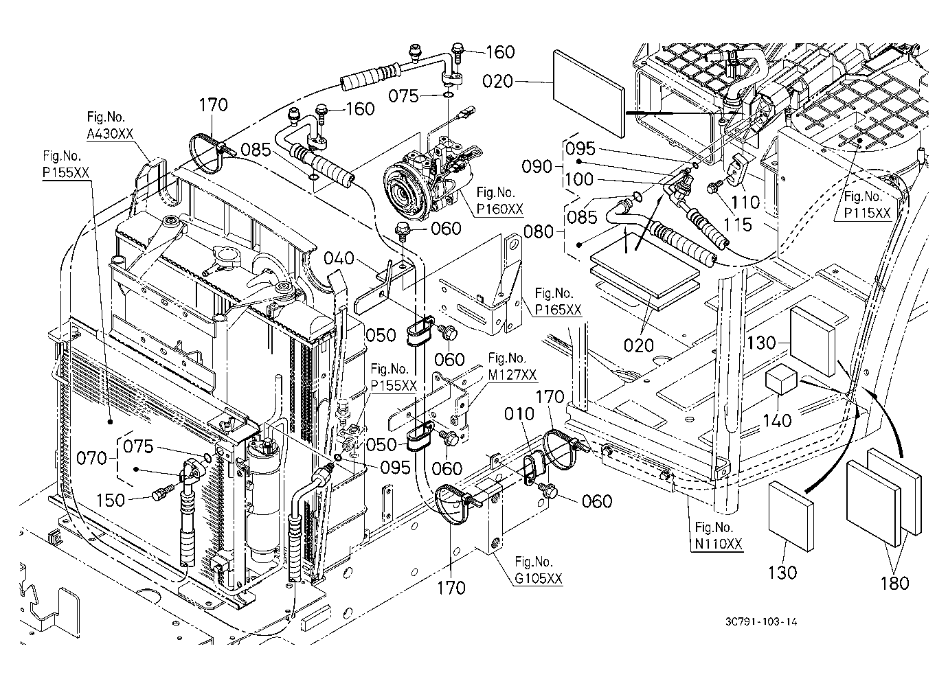 Air Conditioner Hose / Condenser Hose [Old]