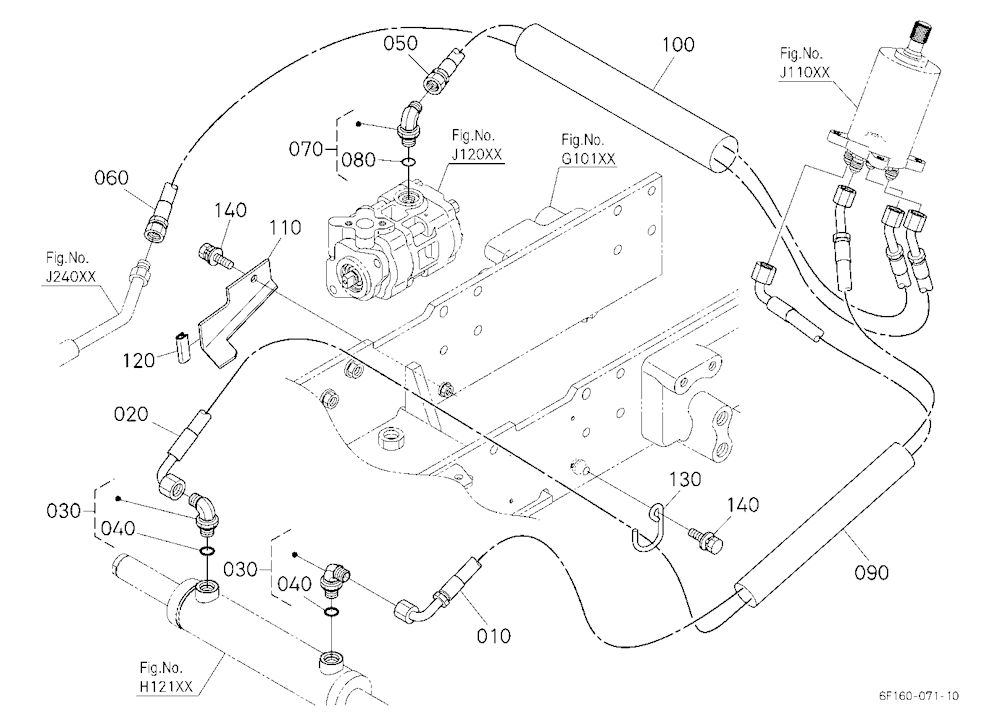 Hydraulic Oil Line (Steering)