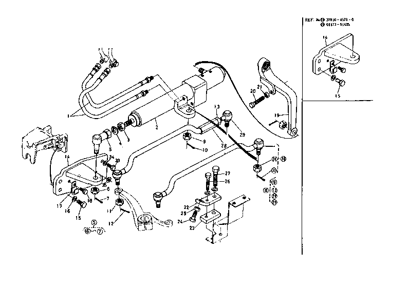 Booster (Booster Type Power Steering)