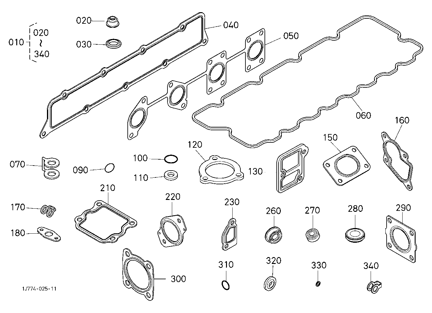 Upper Gasket Kit
