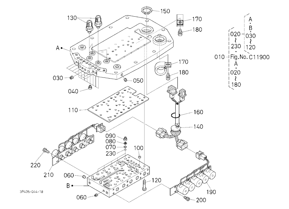 Power Shift Valve (Body) [Component Parts]