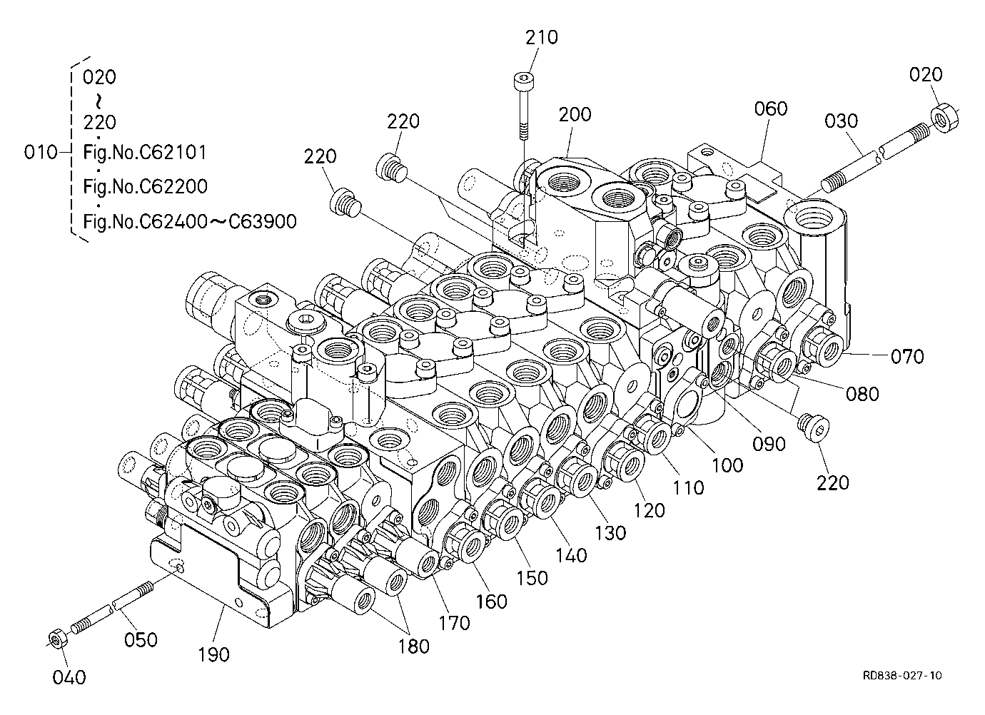 Control Valve (Valve) [Component Parts] [Except An