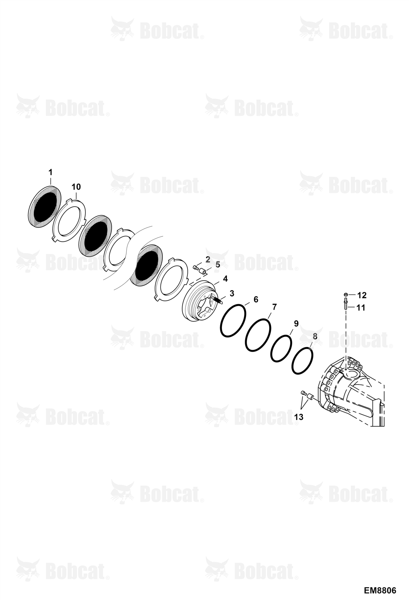 Front Axle (Brakes) (Model 212.97.000.853)