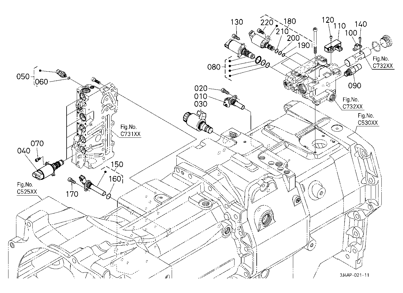 Switch/Sensor/Valve/Regulater (Clutch Housing/Tran