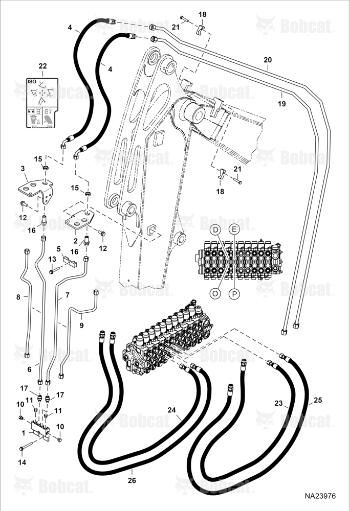Hydraulic Circuitry (Fourth Auxiliary)(Fixed & Articulating Boom)