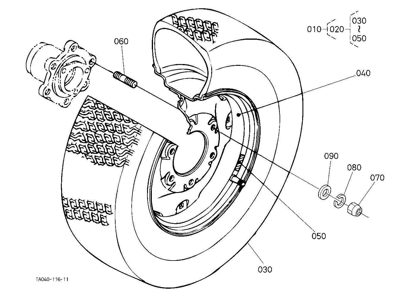 Front Wheel (25*8.50-14)