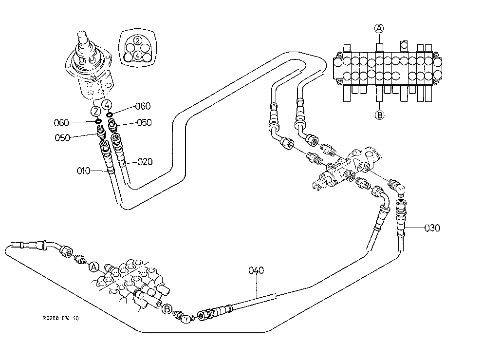 Oil Piping (Arm 1)