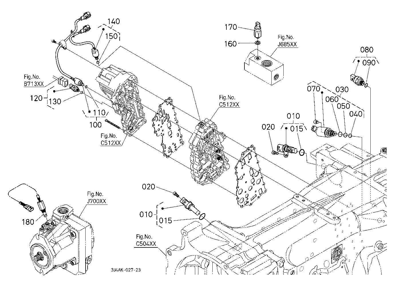 Switch/Sensor/Valve (Transmission Housing Rh)