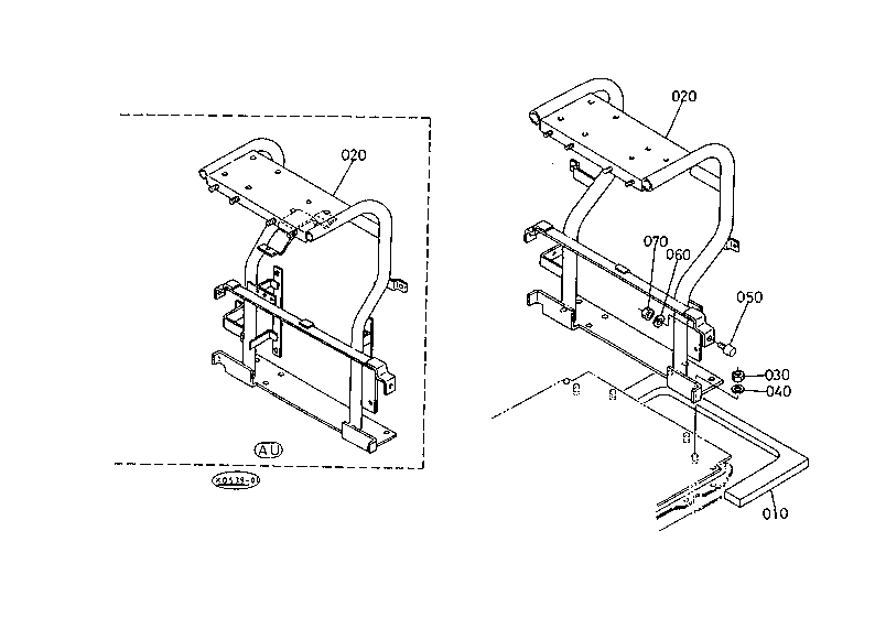 Air Cleaner Support W/O Cab