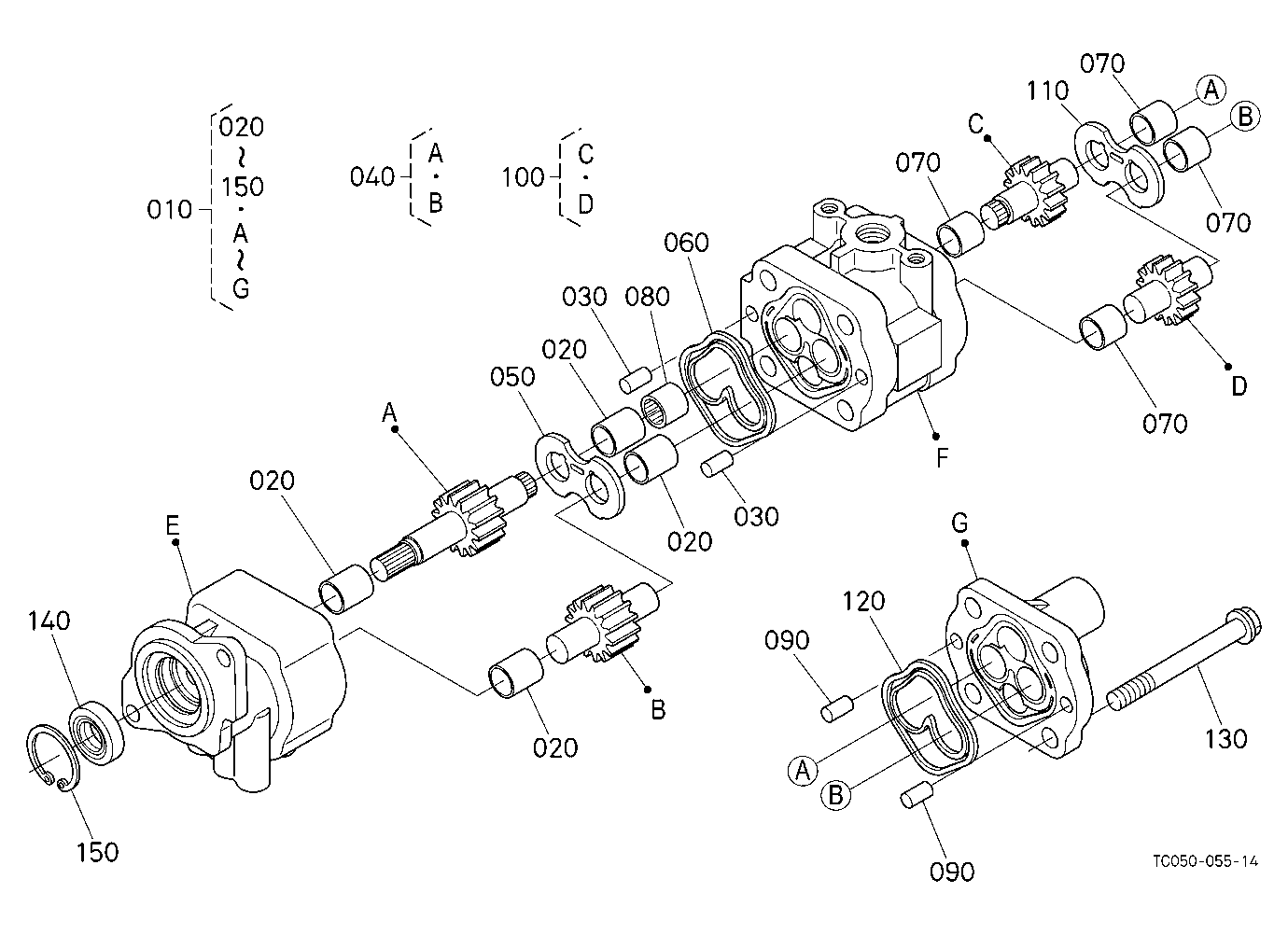Hydraulic Pump [Component Parts]