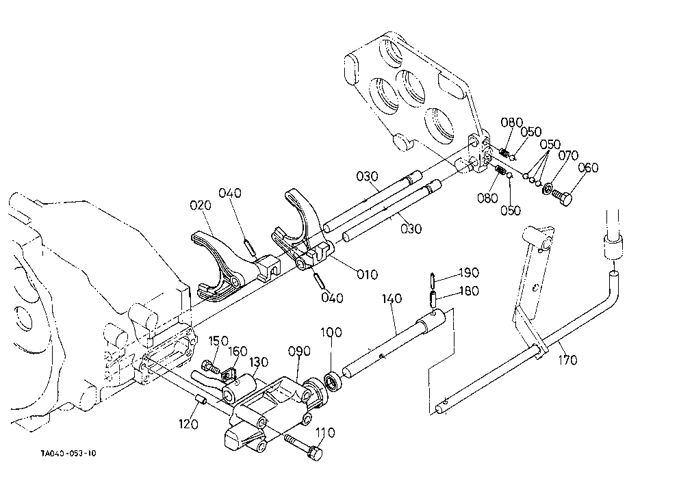 Main Gear Shift Fork [Manual T/M Type]