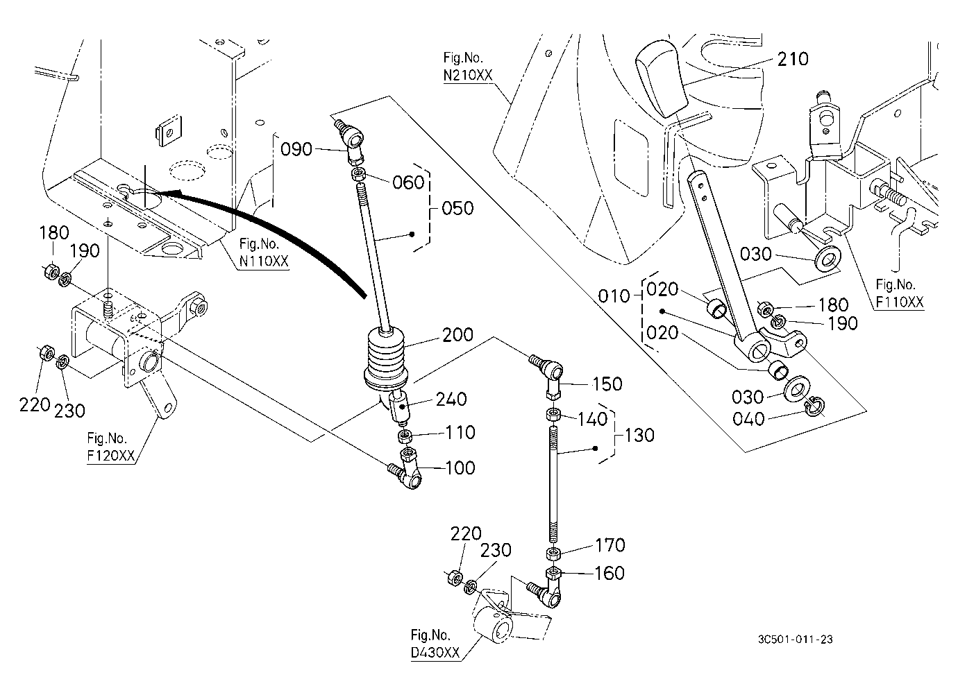 Range Gear Shift Lever
